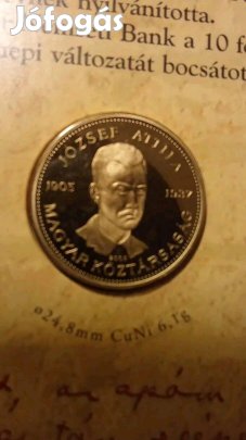 10 forint József Attila