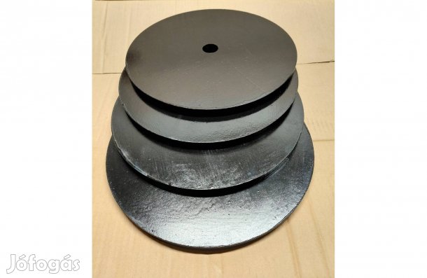 10 kg-os vágott súlytárcsa, súlyzó tárcsa 31 mm