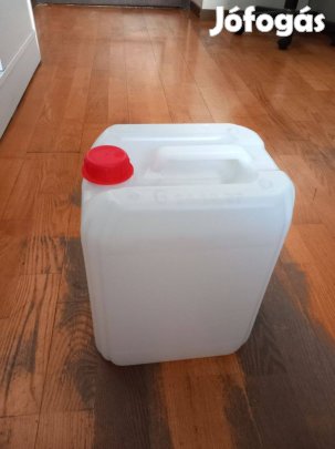 10 literes műanyag kannák