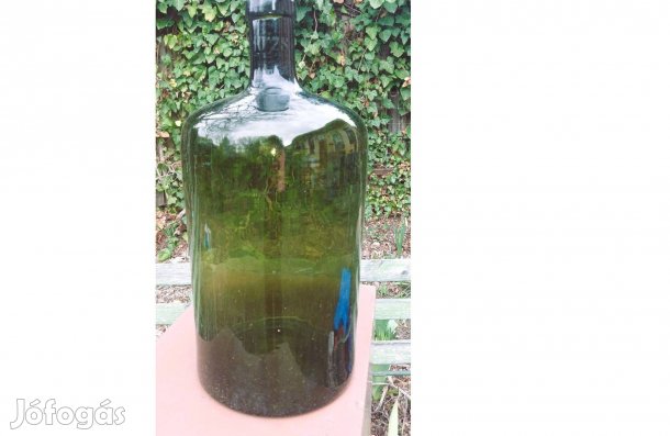10 literes régi üveg palackok