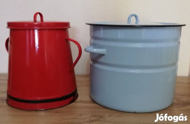 10 literes zsíros bödön 22 literes nagy fazékkal