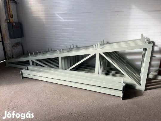10 méter x 12 méteres csarnok váz eladó új