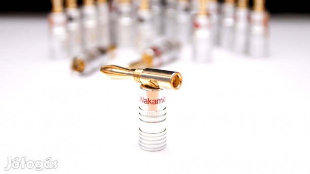 10 pár új Nakamichi banán dugó