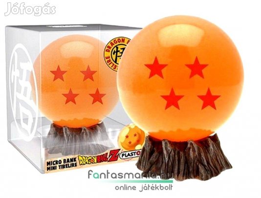 10cm Dragon Ball Dragonball Sárkánygömb Kristálygömb szobor persely