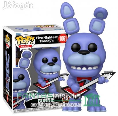 10cm Funko POP 1061 Five Nights at Freddy's figura - Bonnie nyuszi