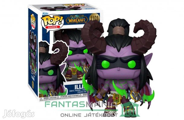 10cm Funko POP 1101 World of Warcraft figura - Illidan Stormrage
