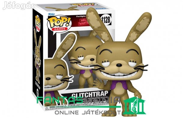 10cm Funko POP 1128 Five Nights at Freddy's figura - Glitchtrap nyuszi