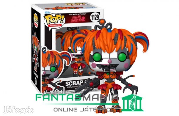 10cm Funko POP 1128 Fnaf figura Ruined Circus Baby Scrap Baby