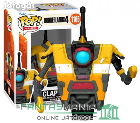 10cm Funko POP 1165 figura Borderlands 4: Claptrap robot