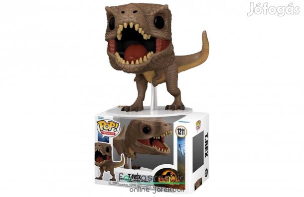 10cm Funko POP 1211 Jurassic Park / World figura - T-Rex dínó