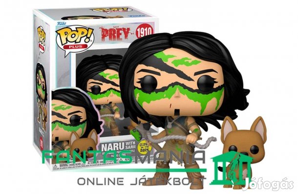 10cm Funko POP 1910 Predator Prey figura Naru with Sarii