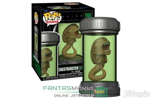 10cm Funko POP 1988 Alien: Xenomorph Chestburster in Tank figura
