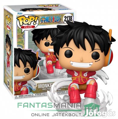 10cm Funko POP figura - One Piece POP 2183 Monkey D Luffy - Egghead