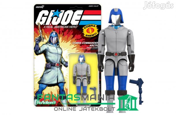 10cm GI Joe / G.I. Joe Retro Collection figura Arctic COBRA Commander