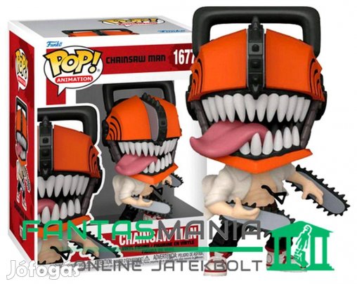 10cmes Funko POP 1677 Chainsaw Man figura