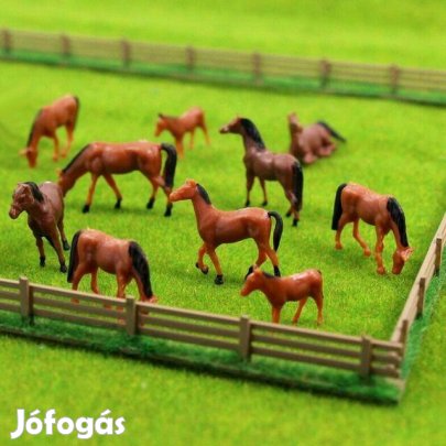 10db Makett Ló - 1:87 / H0 Terepasztal (_)
