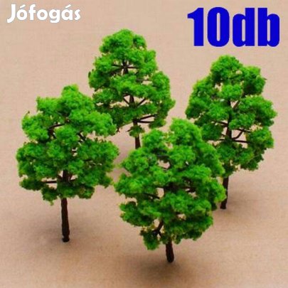 10db Modell Fa - Dioráma Kiegészítő 8cm / TT N H0 (_)