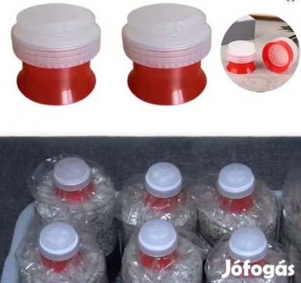 10db Nagy Piros Lélegeztetőszelep Zacskólezáráshoz (6292)