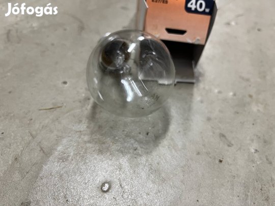 10db Osram 40W hagyományos izzó, nem Tungsram