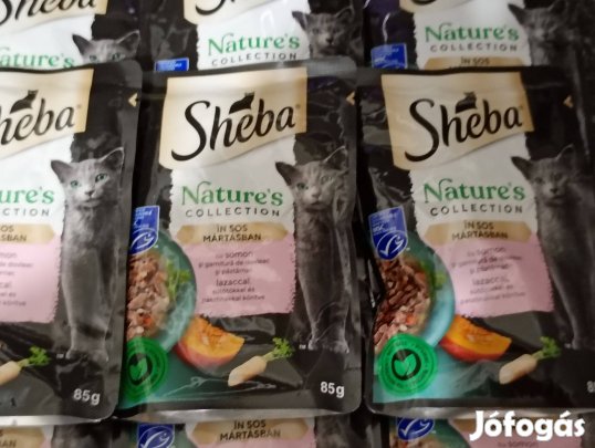 10db Sheba Nature's Collection Adult - alutasakos mártásban (lazac,