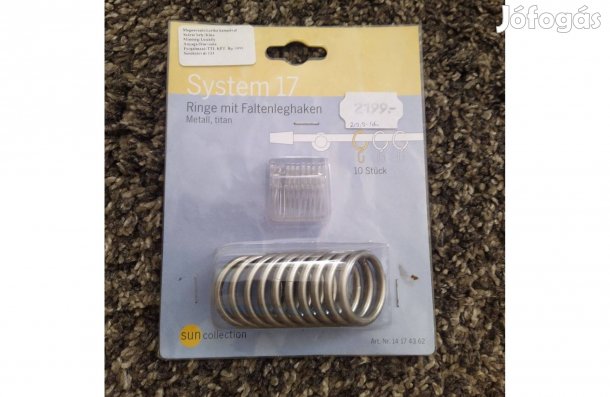 10db-os bontatlan függöny karika