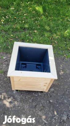 10db virágláda kocka magaságyás 