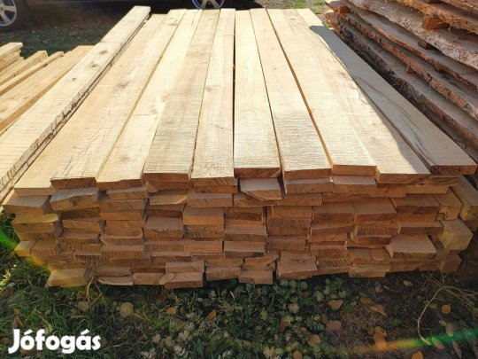 10x2,5 cm 1,5 m-es akác deszka