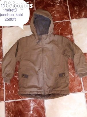 110/113-as méretű Quechua tavaszi kabi
