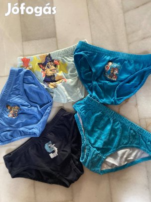 110-116-os kisfiú alsónadrág 5 db egyben eladó