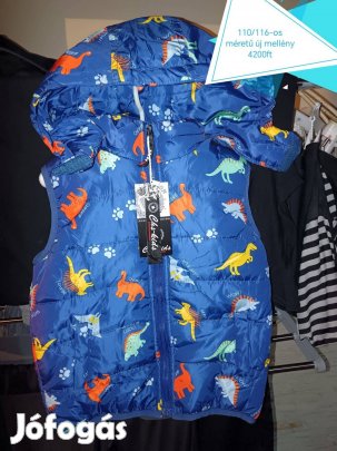 110/116-os méretű új dinós mellény