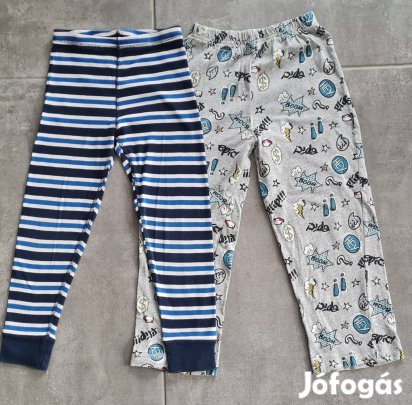 110-116-os nadrág / pizsamanadrág csomag (a csíkos H&M)