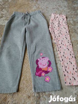 110 Peppa pig melegítő nadrág + 110 leggings