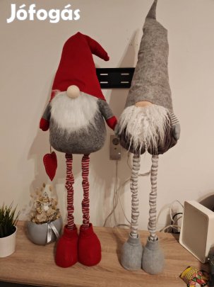 110 cm óriás plüss gnóm, törpe