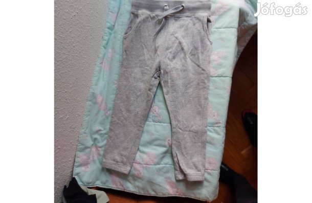 110-es méretű, szürke unisex szabadidő nadrág