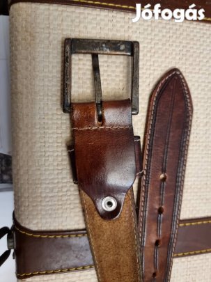 110cm hosszú valódi bőr öv 