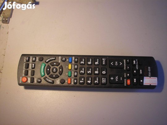 11439 Panasonic távirányító RM-659 SMART 3D plazma N2Qayb000353