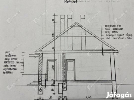 114 nm-es ház eladó Debrecen