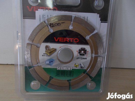 115 mm Szegmenses Gyémánt vágó tárcsa -Új-