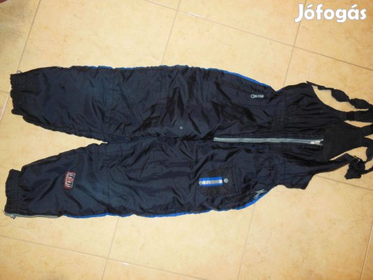 116/122-es Orkán nadrág, anorák, kantáros sínadrág