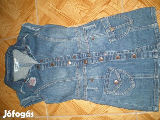 116-os kislány farmer ruha