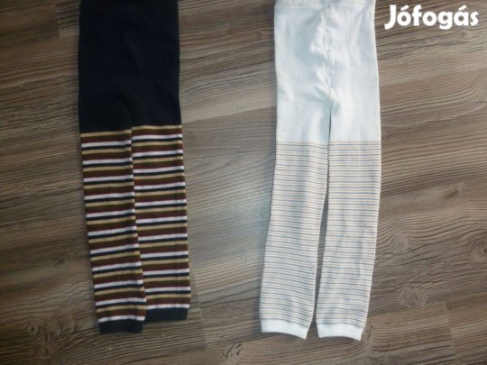 116-os kislány lábfej nélküli fekete harisnya