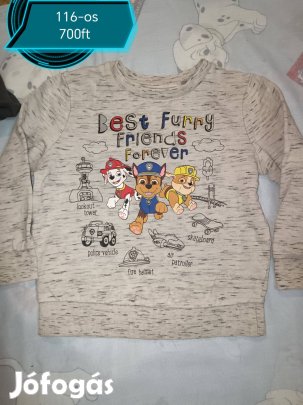 116-os mancsos pulcsi