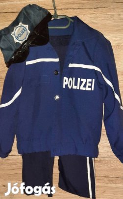 116 rendőr jelmez