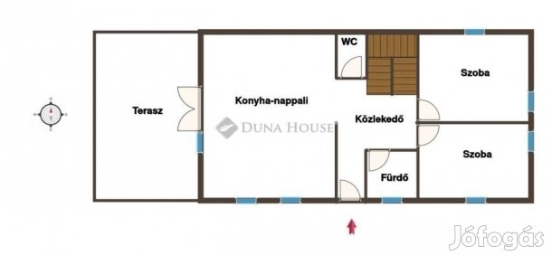 117 nm-es ház eladó Orfű