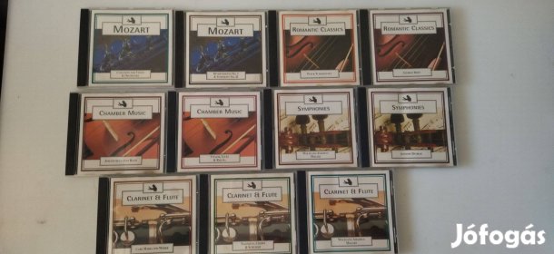 11 DB Újszerű Audio CD Best Classical Music Audio CD