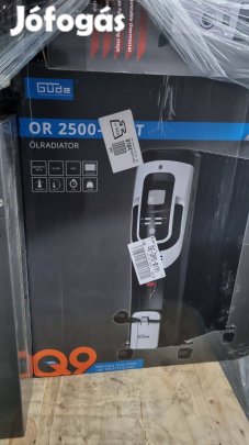 11 bordás hordozható olajradiátor termosztáttal, garanciával