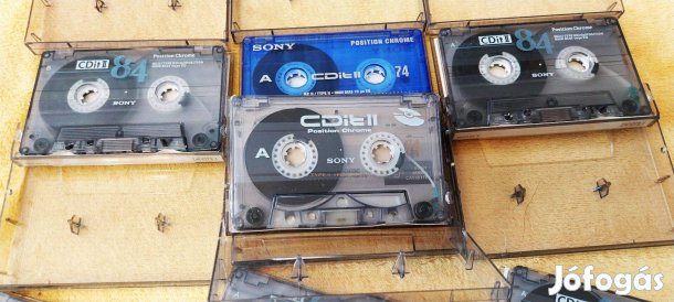 11 darab jó állapotú Sony CD it kazetták eladók!