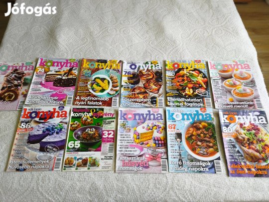 11 db Nők Lapja konyha újság