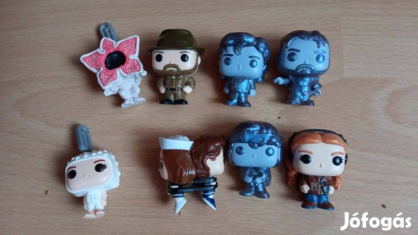 11 db Stranger Things Kinder Joy figura együtt 3500 Ft