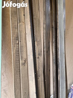 11 db gyalult léc , pácolva 